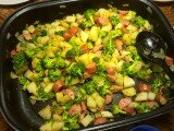 Gluten Free Sausage, Broccoli & Egg Skillet